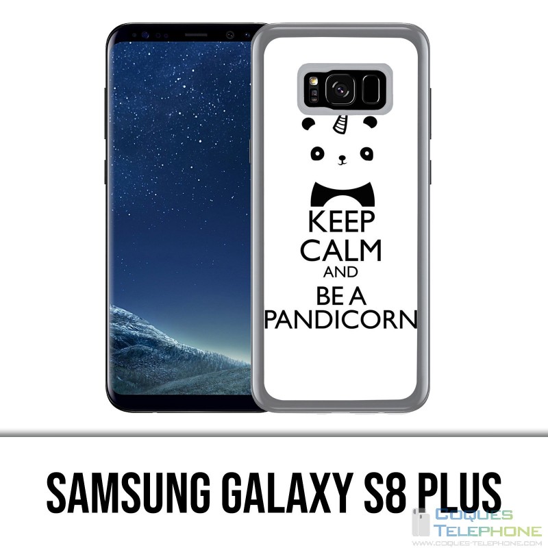 Samsung Galaxy S8 Plus Case - Keep Calm Pandicorn Panda Unicorn