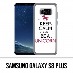 Carcasa Samsung Galaxy S8 Plus - Keep Calm Unicorn Unicorn