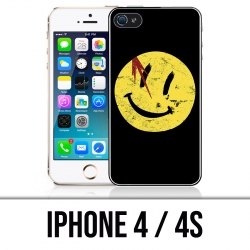 Coque iPhone 4 / 4S - Smiley Watchmen