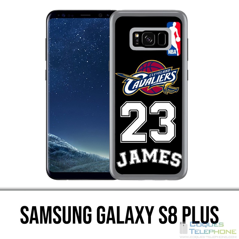 Coque Samsung Galaxy S8 Plus - Lebron James Noir