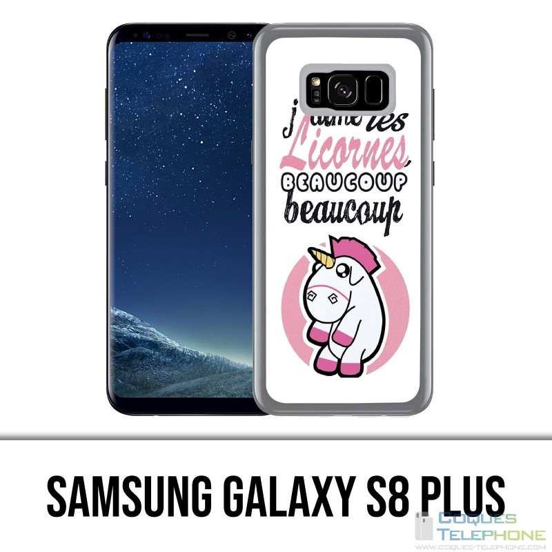 Samsung Galaxy S8 Plus Hülle - Einhörner