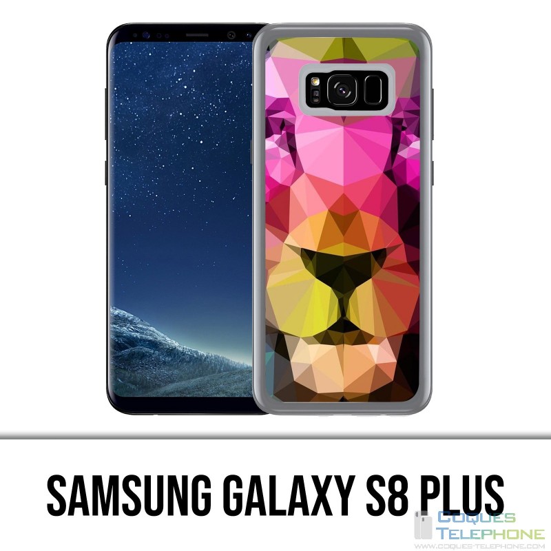 Coque Samsung Galaxy S8 PLUS - Lion Geometrique