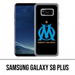 Coque Samsung Galaxy S8 PLUS - Logo Om Marseille Noir