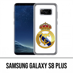 Carcasa Samsung Galaxy S8 Plus - Logotipo del Real Madrid