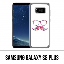 Samsung Galaxy S8 Plus Hülle - Schnurrbart Sonnenbrille