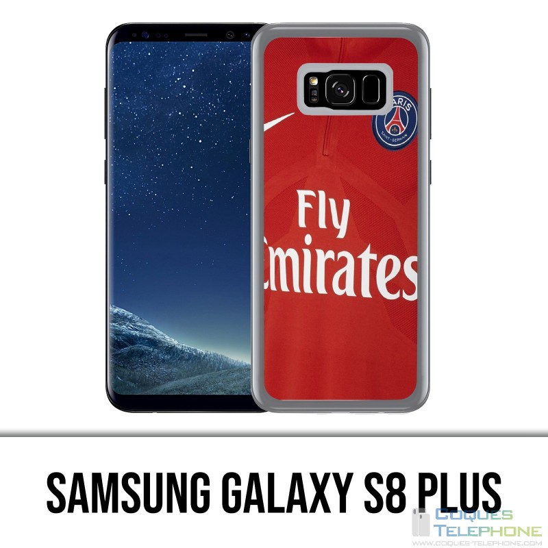 Samsung Galaxy S8 Plus Case - Red Psg Jersey
