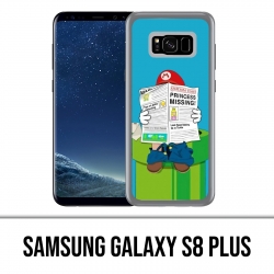 Samsung Galaxy S8 Plus Hülle - Mario Humor