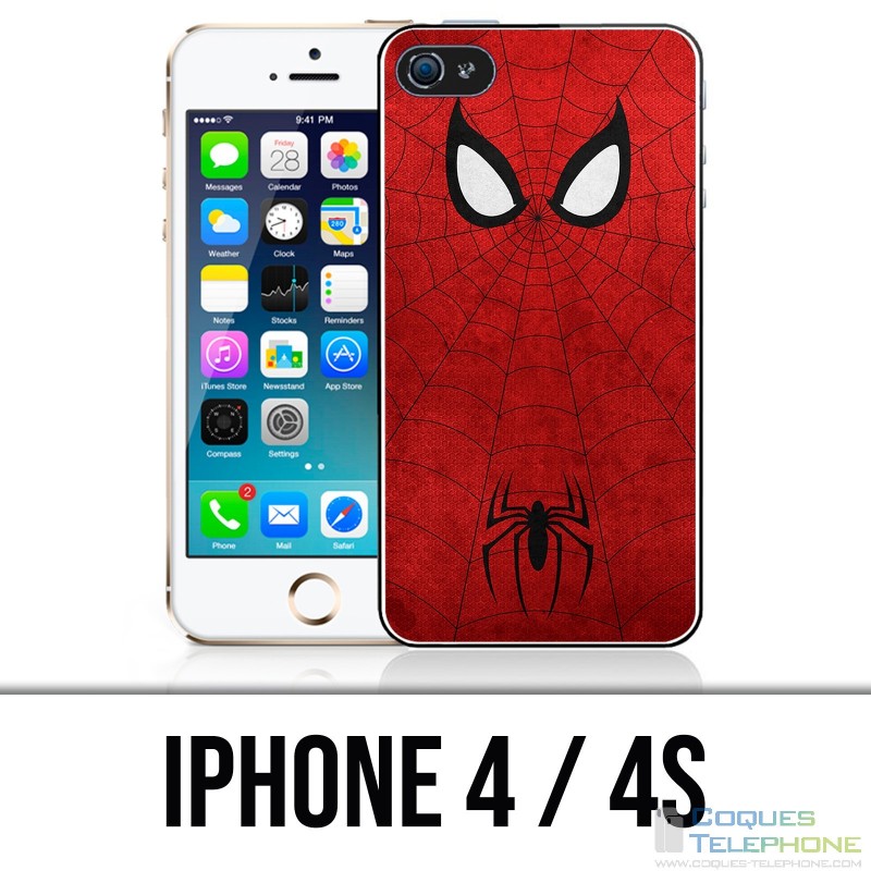 Coque iPhone 4 / 4S - Spiderman Art Design