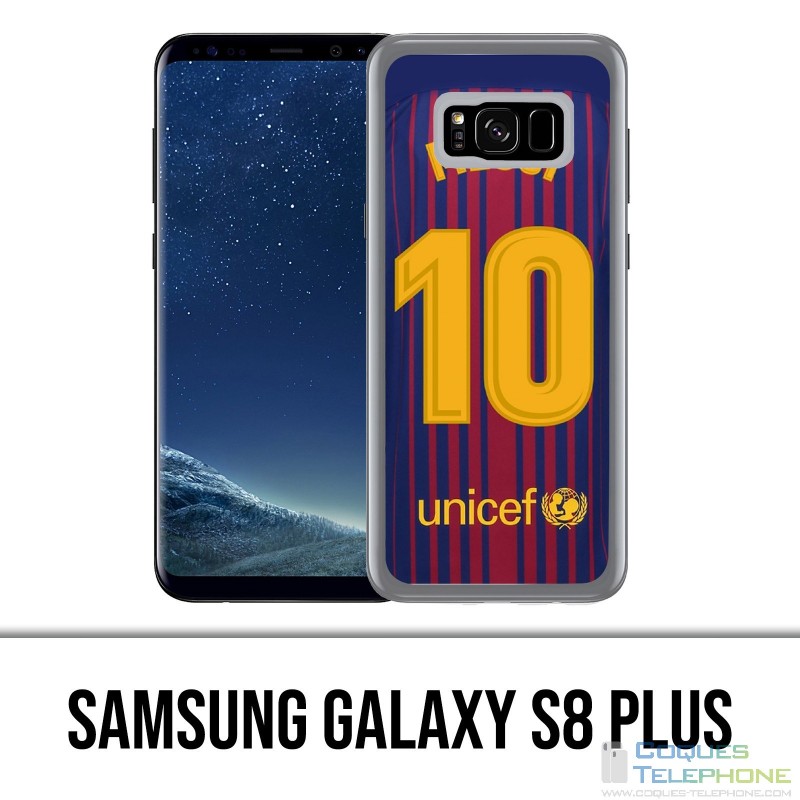 Coque Samsung Galaxy S8 PLUS - Messi Barcelone 10