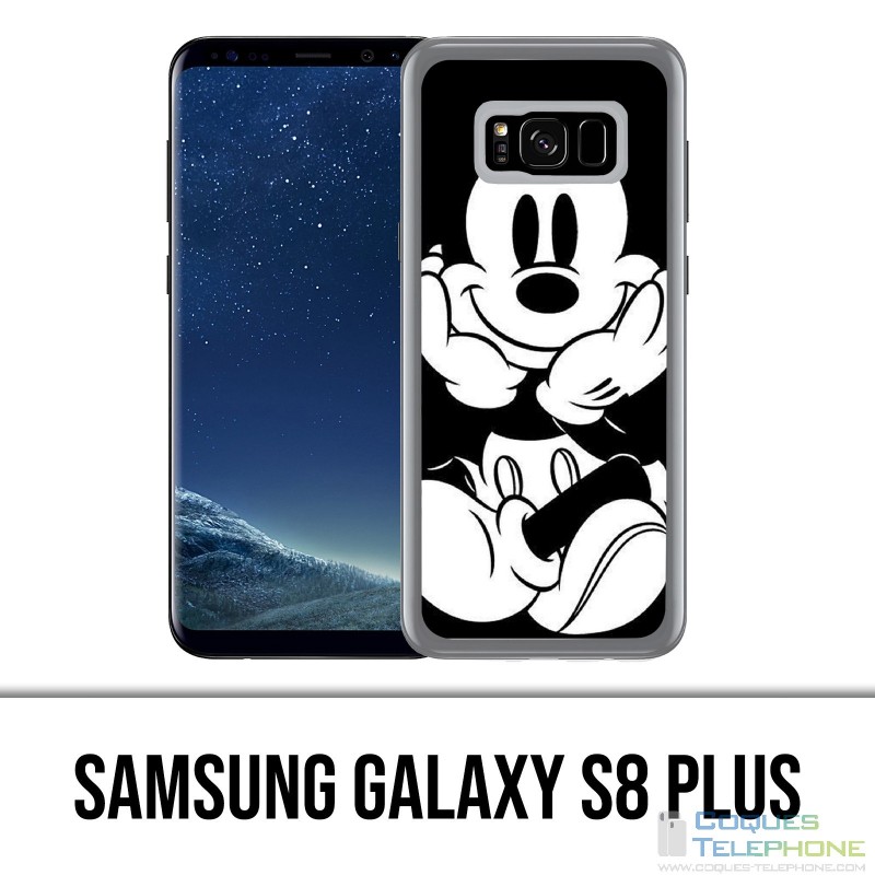 Samsung Galaxy S8 Plus Case - Mickey Black And White