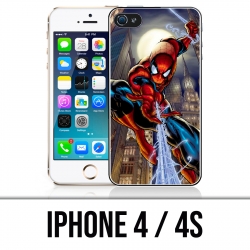 Coque iPhone 4 / 4S - Spiderman Comics