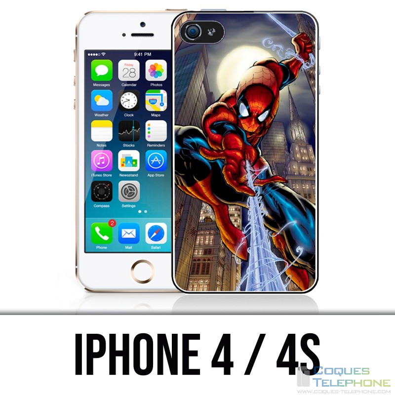 Custodia per iPhone 4 / 4S - Spiderman Comics
