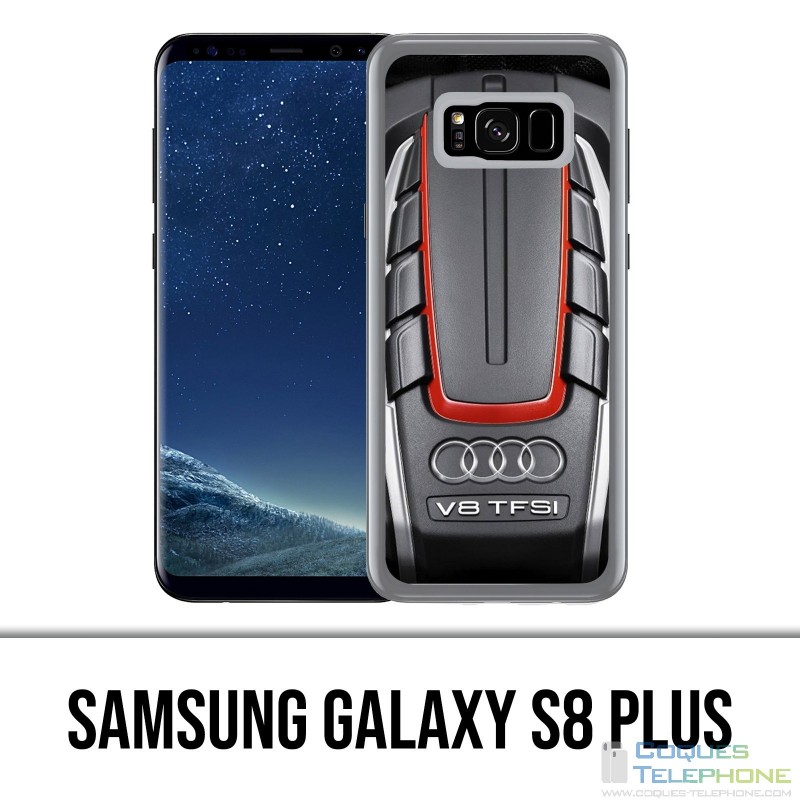 Samsung Galaxy S8 Plus Hülle - Audi V8 Engine