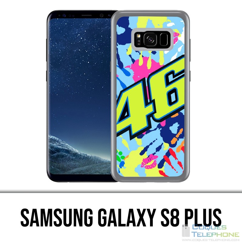 Samsung Galaxy S8 Plus Hülle - Motogp Rossi Misano