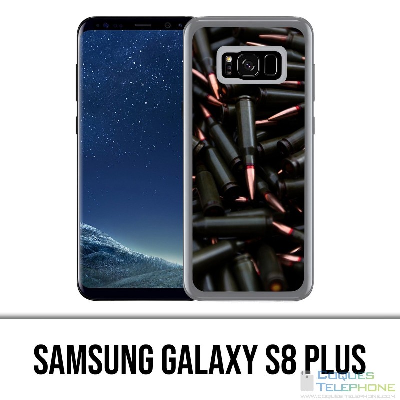 Carcasa Samsung Galaxy S8 Plus - Munición Negra