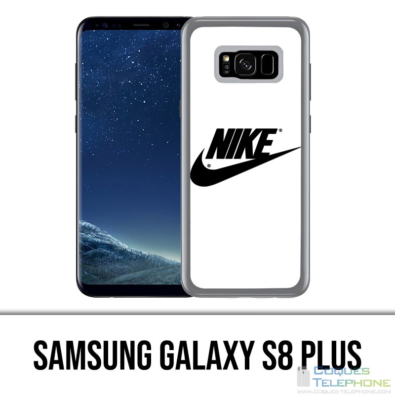 Coque Samsung Galaxy S8 PLUS - Nike Logo Blanc