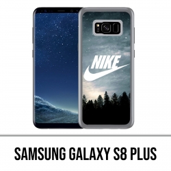 Samsung Galaxy S8 Plus Hülle - Nike Logo Wood