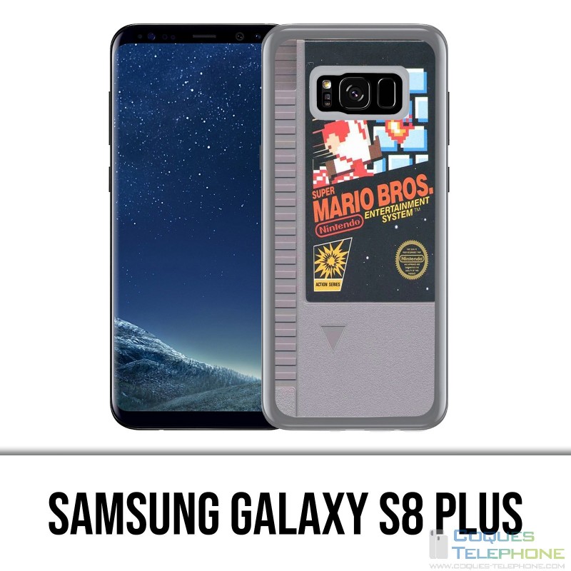 Samsung Galaxy S8 Plus Case - Nintendo Nes Mario Bros Cartridge