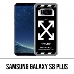 Custodia per Samsung Galaxy S8 Plus - Nero bianco sporco