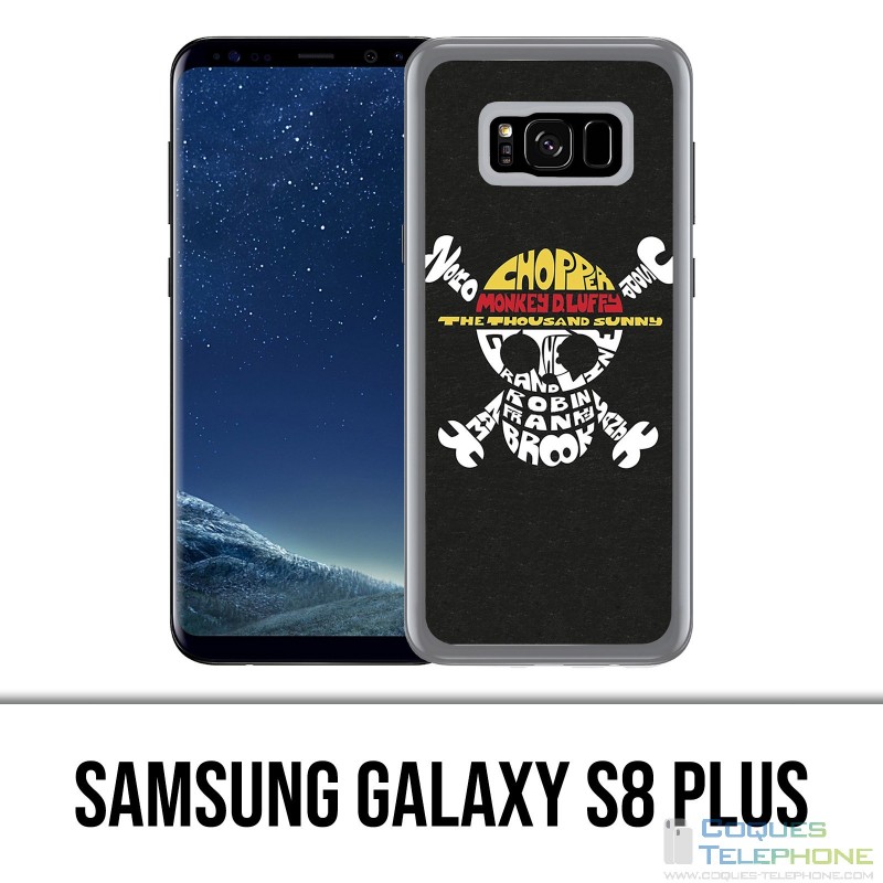 Carcasa Samsung Galaxy S8 Plus - Logotipo de One Piece