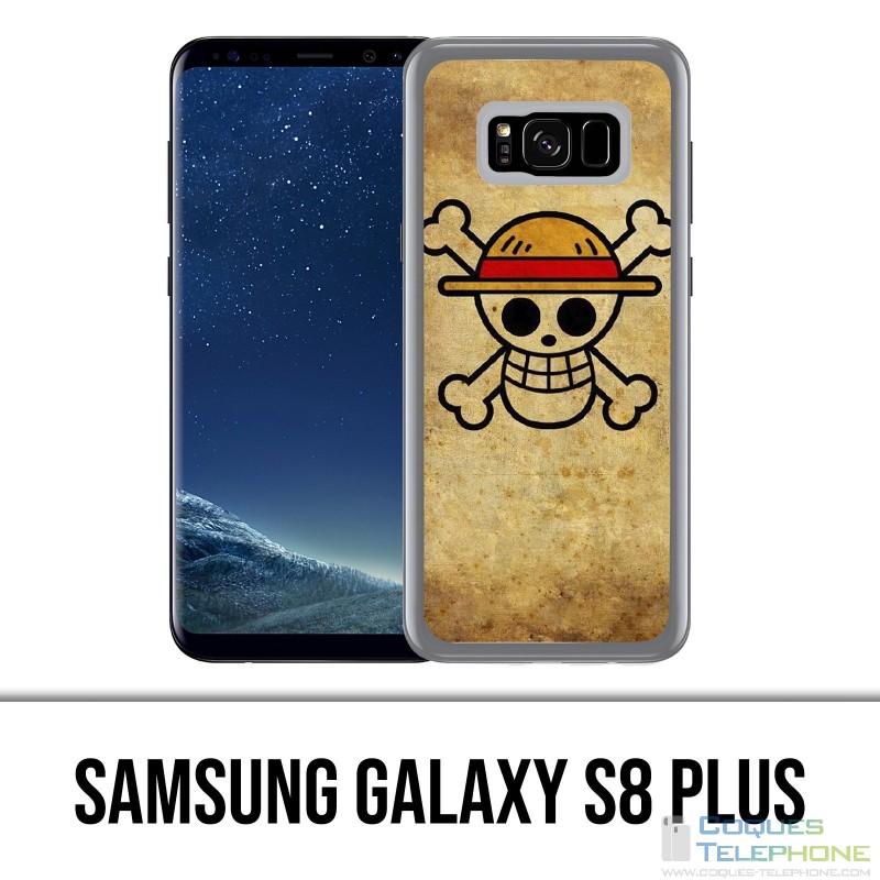 Custodia Samsung Galaxy S8 Plus - One Piece Logo vintage