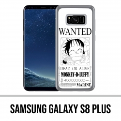 Coque Samsung Galaxy S8 PLUS - One Piece Wanted Luffy