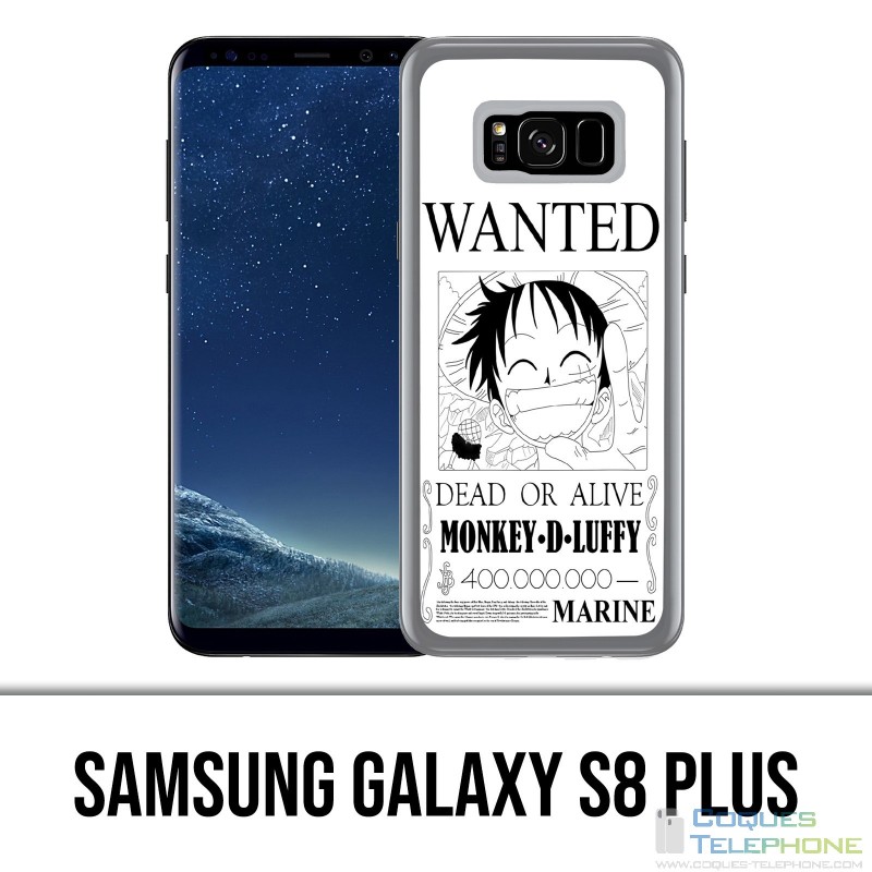 Carcasa Samsung Galaxy S8 Plus - One Piece Wanted Luffy