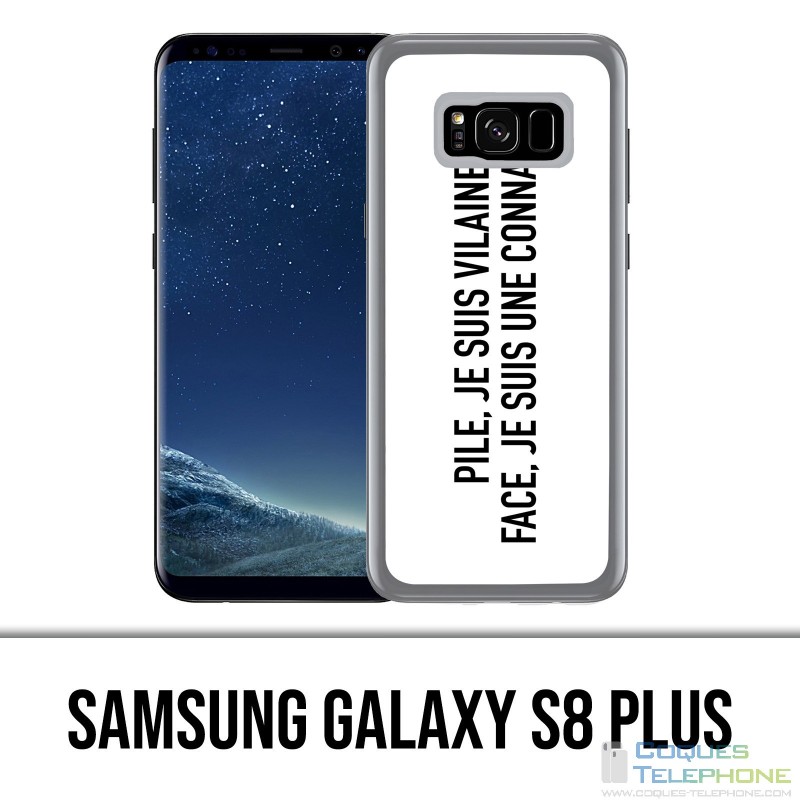Custodia Samsung Galaxy S8 Plus - Pile Connasse Naughty Face