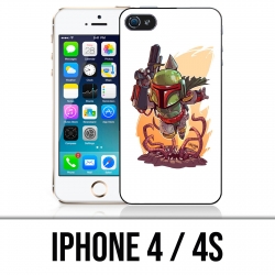 IPhone 4 / 4S Fall - Star Wars Boba Fett Cartoon