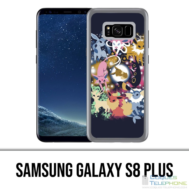 Custodia Samsung Galaxy S8 Plus - Evoluzioni Pokémon