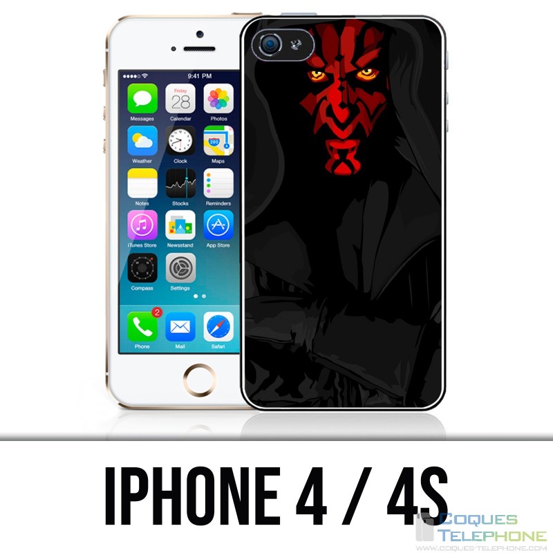 Custodia per iPhone 4 / 4S - Star Wars Dark Maul