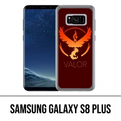 Samsung Galaxy S8 Plus Case - Pokemon Go Team Red Grunge