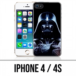 Coque iPhone 4 / 4S - Star Wars Dark Vador Casque