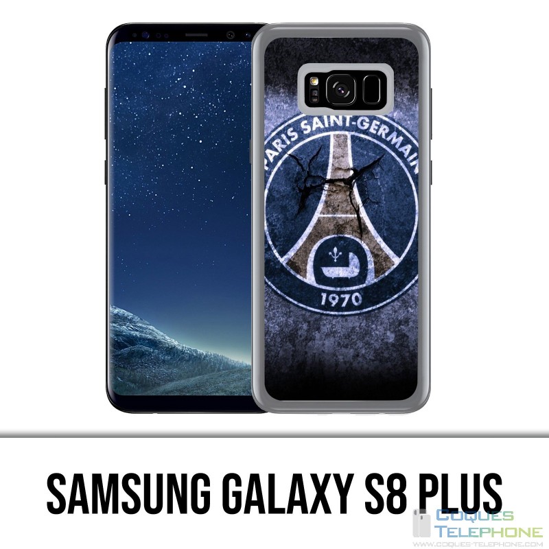 Custodia Samsung Galaxy S8 Plus - Logo PSG Grunge