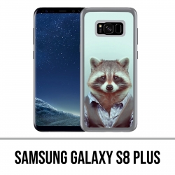 Samsung Galaxy S8 Plus Hülle - Waschbär Kostüm