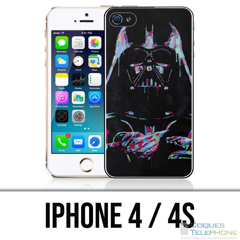 Coque iPhone 4 / 4S - Star Wars Dark Vador Negan