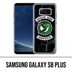 Samsung Galaxy S8 Plus Hülle - Riverdale South Side Snake Marble