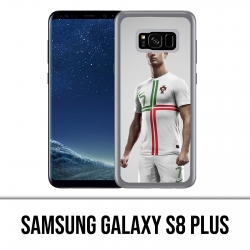 Coque Samsung Galaxy S8 PLUS - Ronaldo Football Splash
