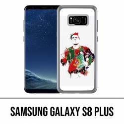 Samsung Galaxy S8 Plus Hülle - Ronaldo Lowpoly