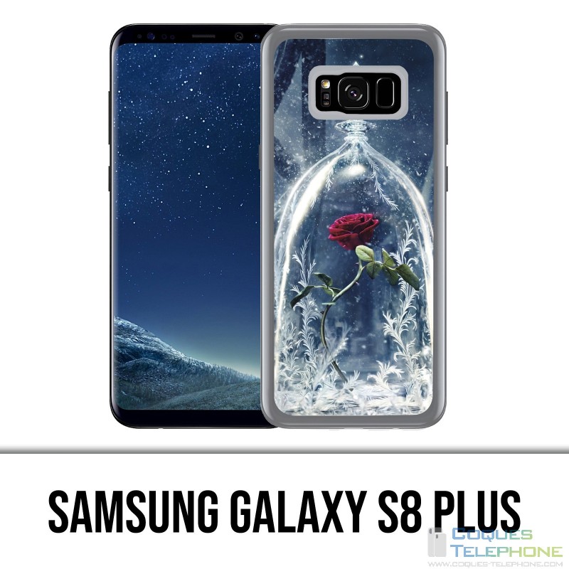 Coque Samsung Galaxy S8 PLUS - Rose Belle Et La Bete