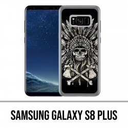 Coque Samsung Galaxy S8 Plus - Skull Head Plumes