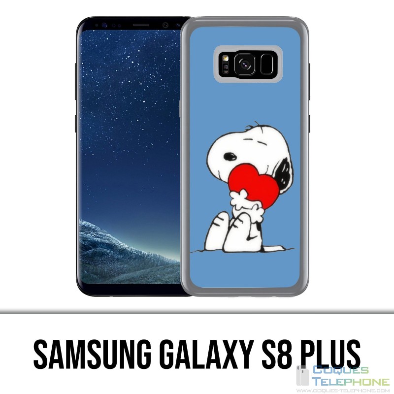 Carcasa Samsung Galaxy S8 Plus - Snoopy Heart