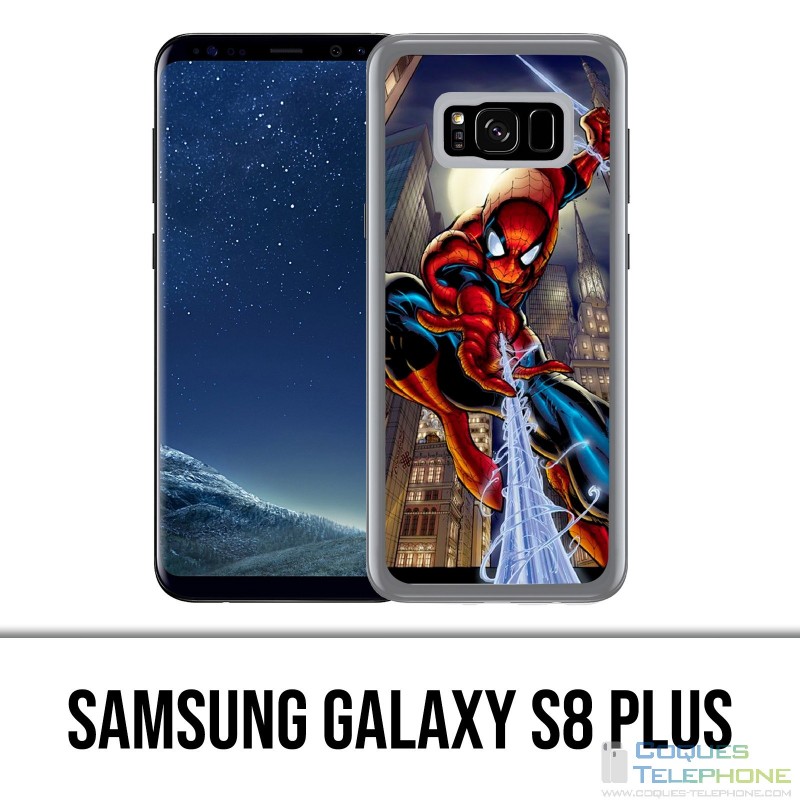 Coque Samsung Galaxy S8 PLUS - Spiderman Comics