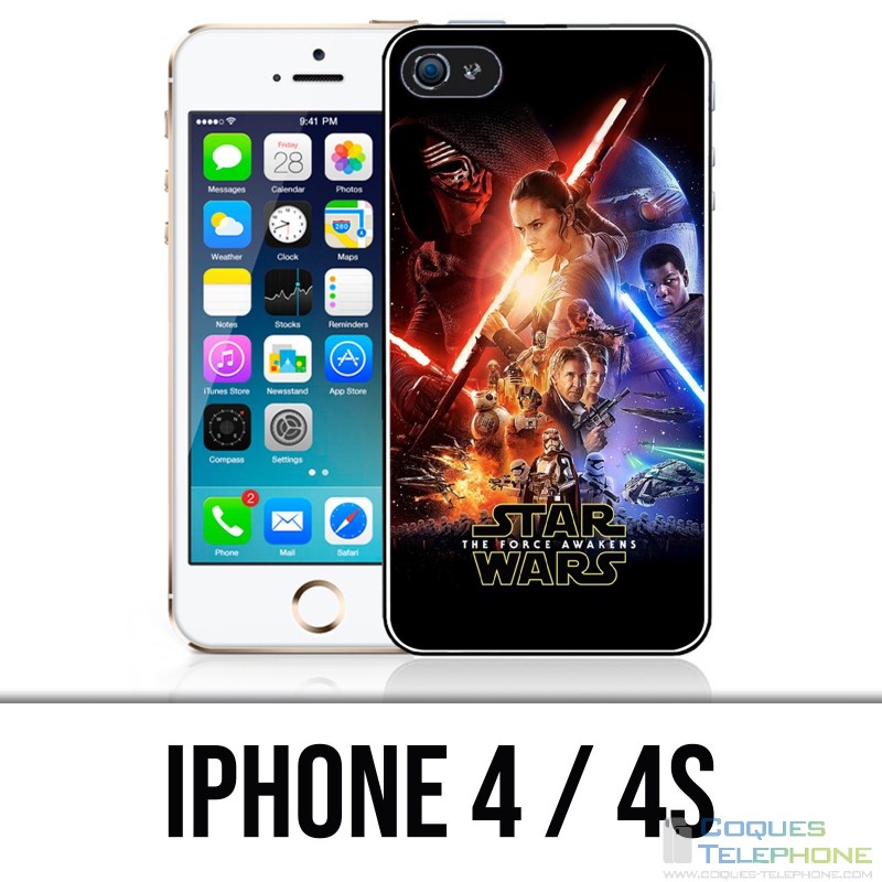 Coque iPhone 4 / 4S - Star Wars Retour De La Force