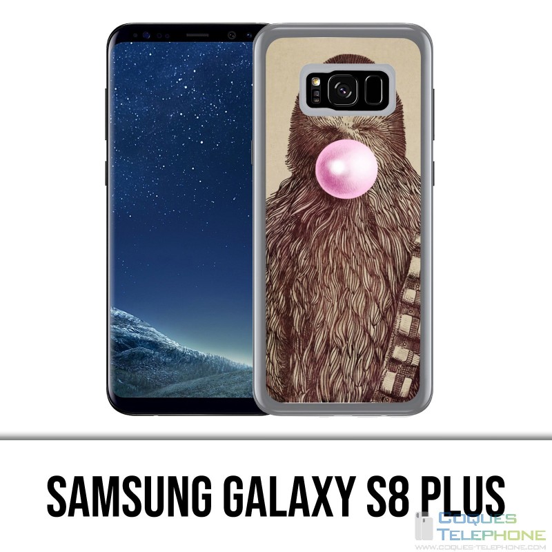 Custodia Samsung Galaxy S8 Plus - Gomma da masticare Star Wars Chewbacca