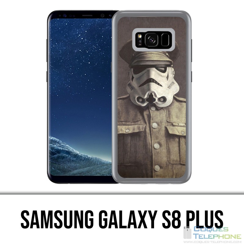 Samsung Galaxy S8 Plus Hülle - Star Wars Vintage Stromtrooper