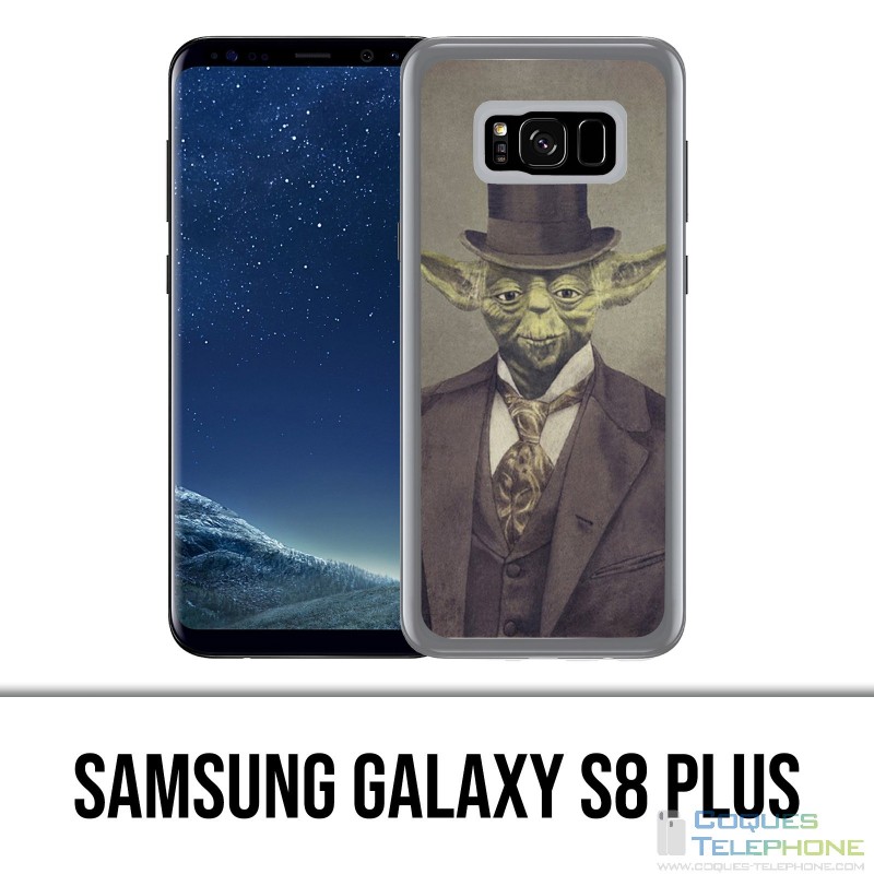 Carcasa Samsung Galaxy S8 Plus - Star Wars Vintage Yoda