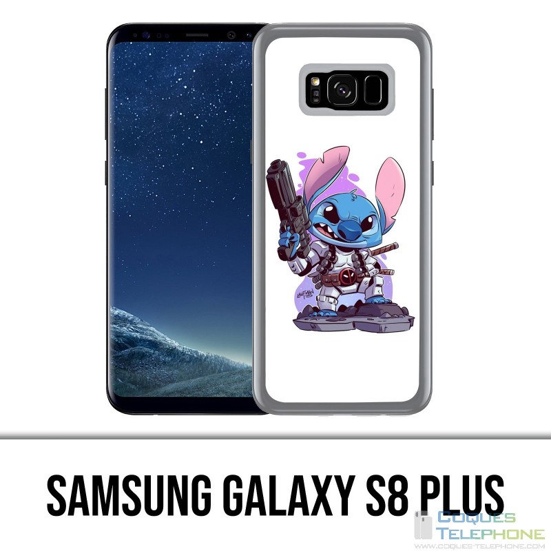 Carcasa Samsung Galaxy S8 Plus - Puntada Deadpool