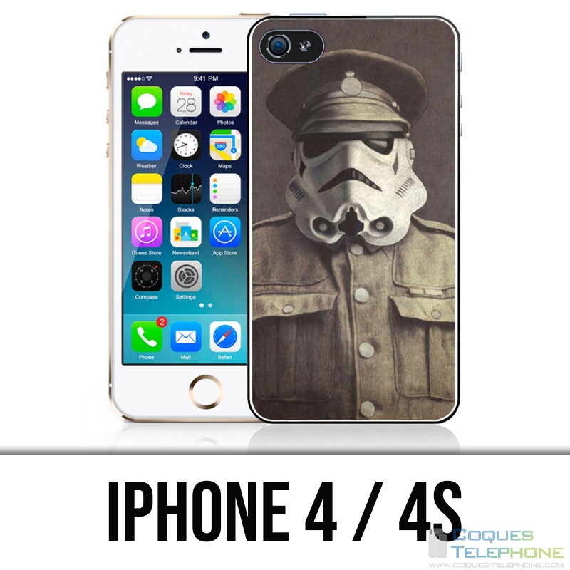 Custodia per iPhone 4 / 4S - Stromtrooper vintage di Star Wars