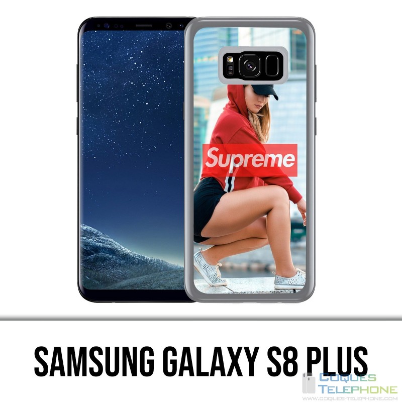 Samsung Galaxy S8 Plus Case - Supreme Girl Back